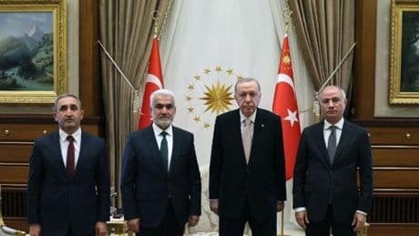Cumhurbaşkanı Erdoğan, Yapıcıoğlu'nu kabul etti