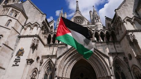 Palestinian rights group wins a legal bid to challenge UK ban