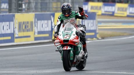 Éxtasis sobre mojado para Johann Zarco y Honda en el GP de Francia