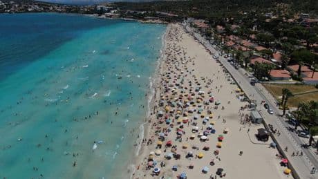 İzmir'de deniz suyu sıcaklığı