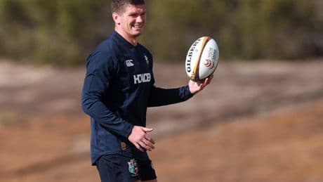 Owen Farrell set for British and Irish Lions tour debut after training return