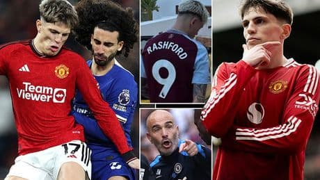 Revealed: Chelsea are weighing up a move for Alejandro Garnacho as he looks for an Old Trafford escape route - while Blues forward could head in the opposite direction