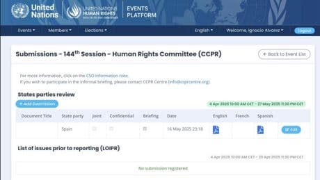 EL ESPAÑOL denuncia ante la ONU al Gobierno por retirar publicidad institucional para "castigarle por su línea editorial"