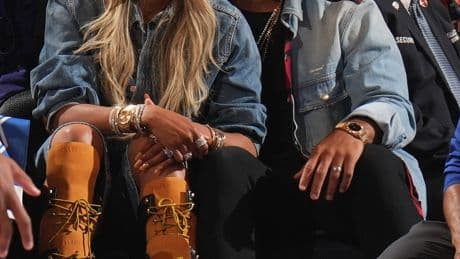Russell Wilson and Ciara, Timothee Chalamet on a stacked celebrity row for Game 2 of Knicks-Pacers