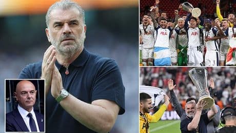 Ange Postecoglou opens up on future amid sacking rumours - as Roy Keane and Jamie Redknapp give their verdicts on Tottenham boss