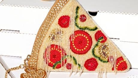 River Island just launched a £46 version of Kate Spade’s sold out £450 bedazzled pizza bag