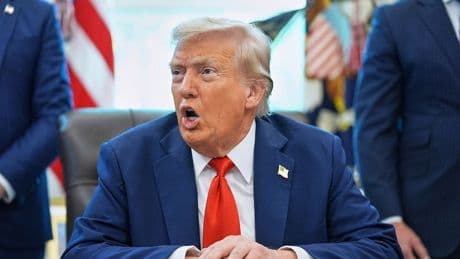 'It's a trap': Trump mocks Chuck Schumer, Dems for stepping on political land mines
