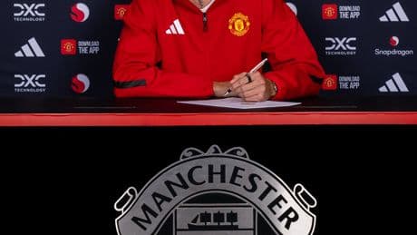 Benjamin Sesko: Manchester United confirm £73.7m signing of striker from RB Leipzig
