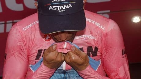 Diego Ulissi, maglia rosa a los 35 años