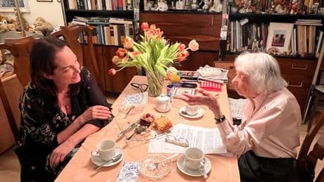Natalia Wörner über Margot Friedländer  - Sie trafen sich gern bei Kaffee und Kuchen