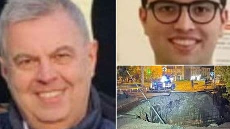 Dad and son killed as sinkhole swallows them whole in 'red alert' Italy floods