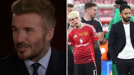 David Beckham calls out Man Utd players for 'unacceptable' behaviour