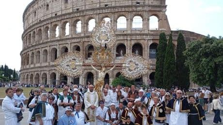 Roma, il giubileo alternativo di alcune confraternite liguri