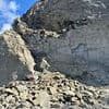 Moment massive rockfall sends '5,000 tonnes of earth' tumbling off cliff onto British beach