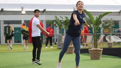 Emma Raducanu and Carlos Alcaraz granted wildcard as US Open confirms pairings for controversial mixed doubles event