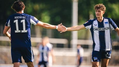Nach DFL-Verbot - Hertha zeigt neues Heimtrikot
