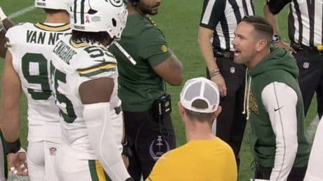 Why Packers coach Matt LaFleur lost it on Kingsley Enagbare early in ‘TNF’ win