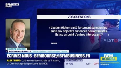 Culture Bourse : « L'action Alstom a été fortement sanctionnée suite aux objectifs annoncés peu optimistes. Est-ce un point d'entrée intéressant ? », par Julie Cohen-Heurton - 26/05