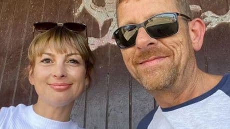 Horrified wife finds missing husband dead in garden days after freak accident