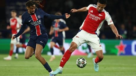 Paris Saint-Germain beats Arsenal to reach Champions League final against Inter Milan