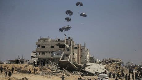 Ürdün ve BAE’den Gazze Şeridi’ne havadan yardım