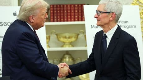 Trump announces huge tech tariffs - and hails 'significant step' towards an 'ultimate goal'