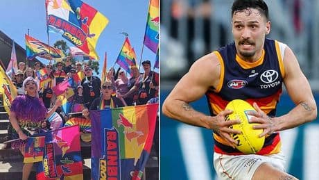 Gay fans of the Adelaide Crows smash the club after Izak Rankine's homophobic slur drama