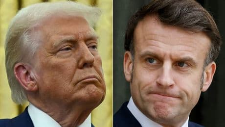 Otages retenus par le Hamas: Emmanuel Macron "compte" sur Donald Trump, en visite dans la région