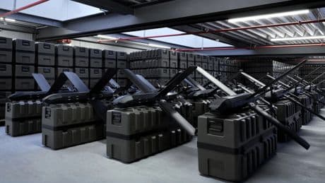 Rüstungstechnologie: Deutsches Start-up Helsing arbeitet an vernetzten Drohnenschwärmen