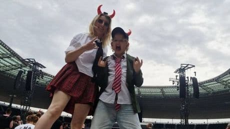Boy, 10, thrilled by surprise AC/DC tickets but concertgoers spoil special night