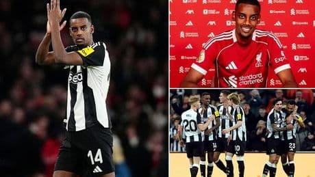 Revealed: Alexander Isak's final WhatsApp message to Newcastle team-mates - and the response he got - after sealing £125m Liverpool move
