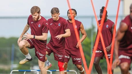 Trabzonspor'da Kocaelispor maçı hazırlıkları sürdü