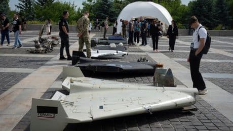 A Russian drone strike on Odesa kills a married couple and injures 17 other people, Ukraine says