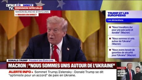 Guerre en Ukraine: "Dans une ou deux semaines, nous serons s'il y a une solution à l'horizon", indique Donald Trump
