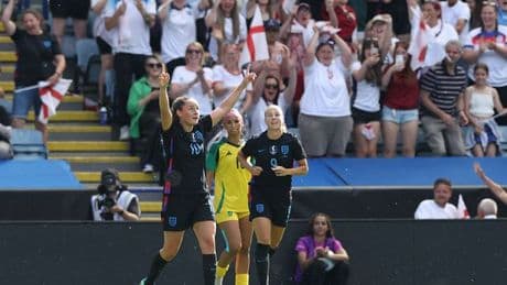England thrash Jamaica to get perfect send-off ahead of Euros title defence