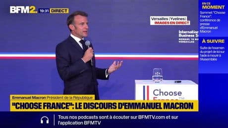 Sommet Choose France: Emmanuel Macron évoque la nécessité d'investir dans l’innovation, la défense et la transition verte