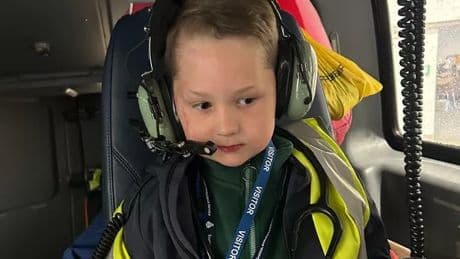 Mum of boy airlifted to hospital after vehicle tipped over praises trauma medics