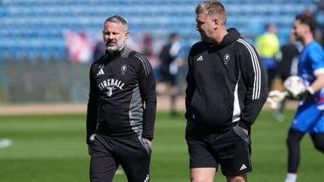Class of 92’s promotion hopes ruined by former team-mate after final day draw drops them out of the play-offs