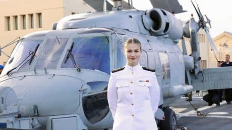 Leonor comienza hoy en la Academia del Aire su último año de formación militar
