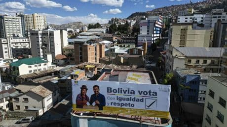 Présidentielle en Bolivie: vers la fin d'une ère socialiste sur fond de grave crise économique?