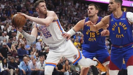Mit Oklahoma City Thunder: Isaiah Hartenstein in NBA-Playoffs unter Druck