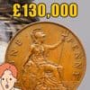 Minor detail to spot on ultra-rare 1p coin worth £130,000 at auction – do you have one behind your sofa?