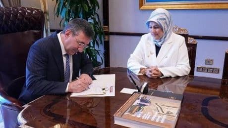Cumhurbaşkanı Yardımcısı Yılmaz’dan kurban bağışı