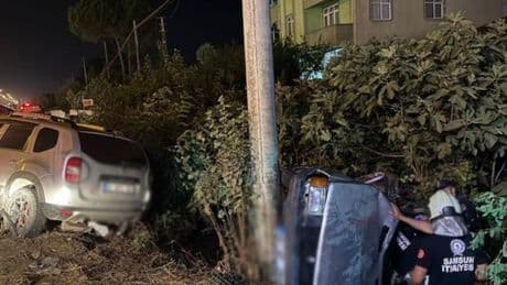 Samsun'da kaza: 19 yaşındaki sürücü öldü
