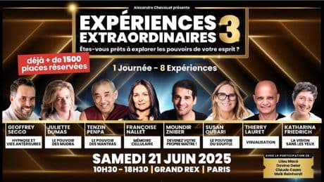 Voir sans les yeux, exploration des vies antérieures, réincarnation : quand le Grand Rex héberge un spectacle entre ésotérisme et charlatanisme