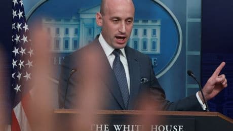 Stephen Miller claims Trump ‘has literally saved America’ as White House continues to deflect from bad economic news
