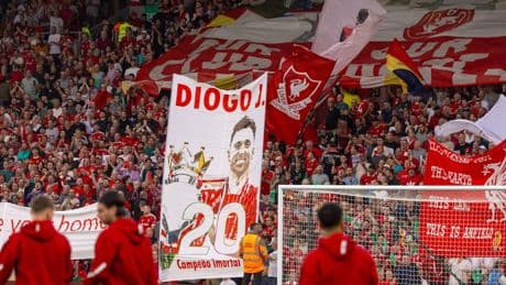 Gedenken an Diogo Jota: Bewegender Moment bei Premier-League-Auftakt