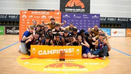 La ilusionante cantera del Barça de Grujicic y Keita se alza campeona ante la Penya