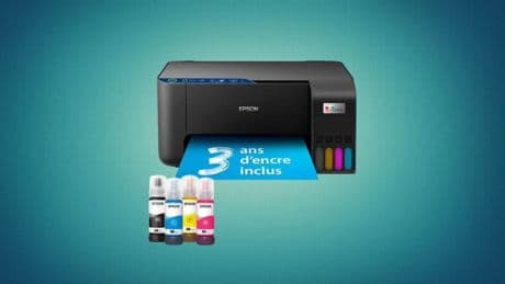 Électro Dépôt affiche un prix ultime sur l'imprimante Epson EcoTank noté 4,5 sur 5