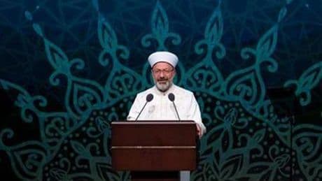 Diyanet İşleri Başkanı Erbaş Mevlid-i Nebi Haftası Açılış Programı'nda konuştu